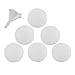 Katoot@ 6Pcs Silicone Sphere Ice Ball Mold Tray DIY Chocolate Jelly Candy Mould With A Small Funnel Bar Party Supplies - White