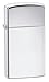 Zippo Slim High Polish Chrome Pocket Lighterthumb 1