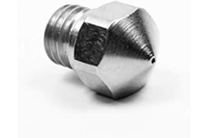 MICRO-SWISS Microswiss Plated A2 Hardened Tool Steel Nozzle for MK10 All Metal Hotend Kit ONLY (.6mm)
