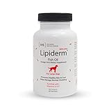 IVS Lipiderm Gel Cap Skin & Coat Supplement for Large Dogs, 60 Count