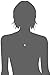 Amazon Collection Sterling Silver Double Hearts Locket Pendant Necklace, 18