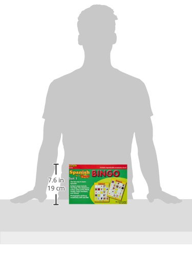 Edupress Spanish in a Flash Bingo Game Set 1 (EP62345)