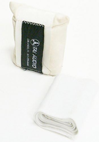 TAI Audio Belt & Pouch Kit for Wireless Microphone Transmitters - White