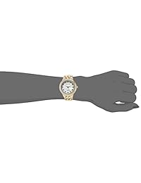 Anne Klein AK   2760mpgb de la mujer pulsera de tono dorado con diamantes