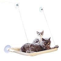 KATERT Sunny Seat Window Mounted Cat Bed, Space Saving Cat Hammock, Hold up to 50 lbs