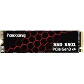 fanxiang S501 128GB NVMe SSD 3D NAND1.3 PCIe Gen3x4 M.2 2280 Internal Solid State Drive (Read Speed up to 1,100 MB/s) Compatible with Laptop &amp; PC Desktop