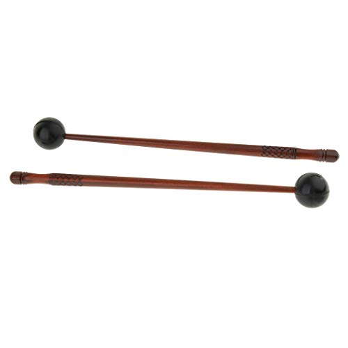 image for Baosity 1 Pair Wooden Tongue Drum Sticks Mallets Beaters Percussion In