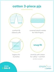 Simple Joys by Carter's Baby 3-Piece Snug-Fit
