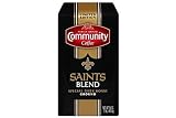 Community Coffee Premium Ground Coffee, New Orleans Saints Blend Special Dark Roast, 16 Ounce