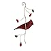 Lolitarcrafts Cute Cardinal Stained Glass suncatcher for Window Hanging