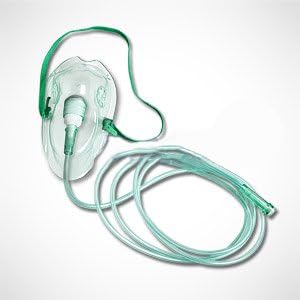 Non Rebreathing Mask with Tubing - Adult Elongated