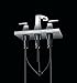 Delta Faucet Ashlyn Widespread Bathroom Faucet, Chrome Bathroom Sink Faucet, 3 Hole Bathroom Faucet, Diamnod Seal Valve, Metal Drain Assembly, Chrome 3564-MPU-DST