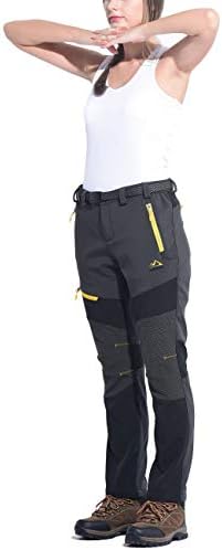 Black waterproof fleece-lined winter pants with zipper pockets, priced at $37.98 as of August 9, 2023.