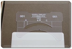 image for Eyebrow Drawing Eyebrow Grooming Beauty Tools Plastic Brow Drawing Sha