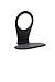 Bobino Phone Holder - Black - Stylish Minimalist Charging Shelf