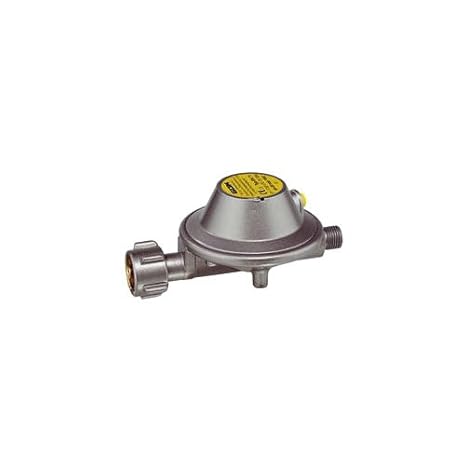 GOK Campingartikel Caravanregler PS 16 Bar Regler 1,2 Kg/H 30Mbar EN 71 KLF X G 1/4 LH-KN, 310/712-1