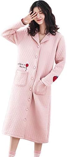 Amazon Jpバレンタインデー レディース ネグリジェ もこもこ 中綿 長袖 前開き ロング丈 冬向き パジャマ ルームワンピース ルームウェア ガウン 部屋着 バスロープ かわいい ルームワンピース ネグリジェ 通販
