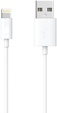 iPhone charger, TOP PLUS Lightning to USB Cable (3ft) for iPhone 6s 6 Plus 5s 5c 5, iPad Pro, Air 2, iPad mini 4 3 2, iPod touch 5th gen / 6th gen / nano 7th gen (White)