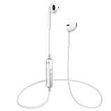 Bluetooth Headphones, Nextamz V4.1 Wireless Earbuds Built in Mic, Snug and Comfortable Fit for Sports & Exercise (IPX5 Waterproof, Stereo, In-line Control, Noise Cancelling Microphone)