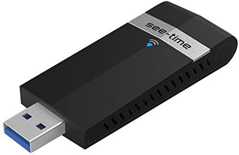 Laptone AC1200Mbps Mini WIFI USB Adapter, WIFI Dongle,Dual Band 2.4G/300Mbps + 5.8G/866Mbps High Speed USB 3.0 Wireless Adapter Compatible Windows 10/8.1/8/XP/Vista