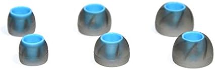 KZ 6pcs/3pairs in-Ear Earcaps for KZ Earphones Silicone Covers Cap Replacement Earbud Tips Earbuds Ear Pads Cushion