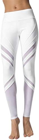 pengchengxinmiao Women Fitness Leggings Sports Yoga Pants Trousers High Waist Mesh Stretch Skinny Tight Running Sweatpants