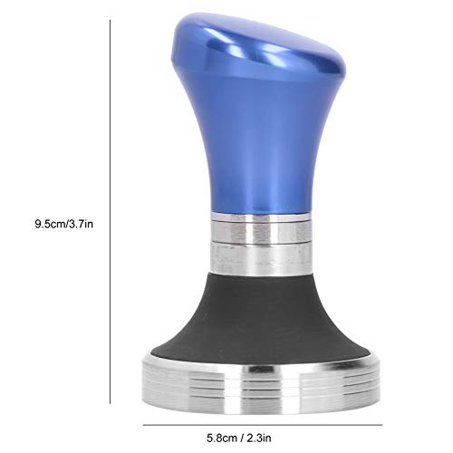 JYLSYMJa Tamper per caffè in Polvere, pressino per caffè Portatile da 58 mm con Base Piatta in Acciaio Inossidabile…