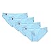 Mens Pouch Underwear Low Rise Sexy Swimwear Bikinis Light Blue Size L