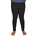 STRETCH IS COMFORT Girl's Cotton Leggings Black Medium