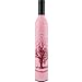 Trademark Home Wine Bottle Umbrella - Pink and Red,38 x 38 x 23.5 inches