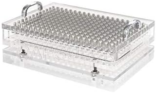 New Acrylic CN-240CL Manual Capsule Filling Machine Size 3 for Separated Empty Capsules 240 Holes