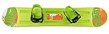 Lucky Bums Kids Boys Girls Youth Training Plastic Snowboard, 120cm, Green