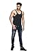 Odoland Men's Body Shaper Slimming Shirt Tummy Vest Thermal Compression Base Layer Slim Muscle Tank Top Shapewear, Gray, L