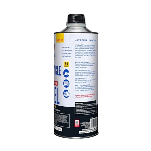 VP Racing Fuels 6205 + 6635 SEF 4-Cycle Small Engine Fuel, Contains photo 11
