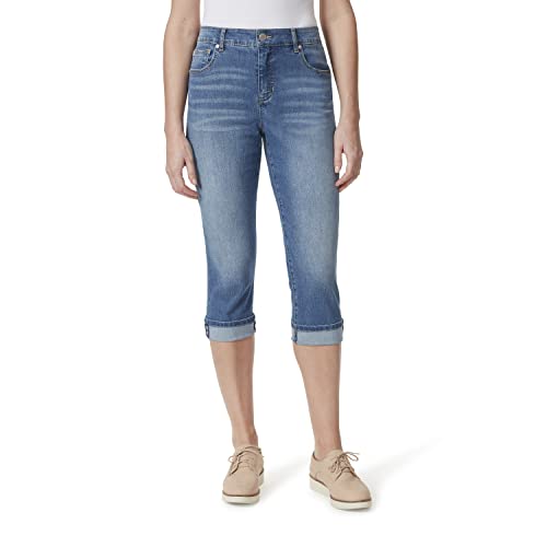 Bandolino Women's Mandie 5 Pocket High Rise Capri