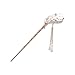 Tangc Various Fashion Women Elegant Bobby Pin Colorful Hairpin Rhinestone Hair Stick (Secluded Orchid)