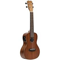 Amazon.com: Islander MC-4-EQ Satin Finish Mahogany Concert Elect 