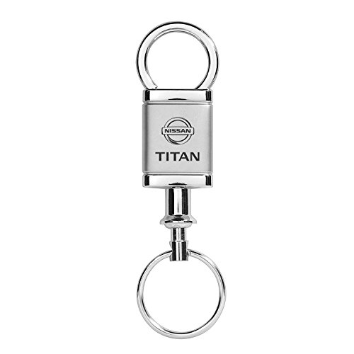 Nissan Titan Satin Chrome Valet Keychain