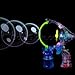 Fun Central M734 LED Light Up Jumbo Bubble Blaster Gun, Bubble Machine Gun, LED Bubble Blower Gun, Bubble Gun Set, Bubble Gun Toy, Bubble Guns For Kids with 2 Bottles of Solution
