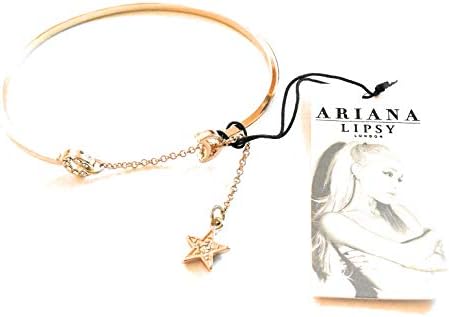 Ariana Grande Lipsy London Star & Moon Bracelet Bangle