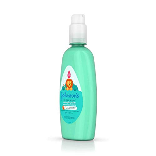 Johnsons & Johnson No More Tangles Spray Detangler, 10 Fl Oz (Pack of 3