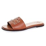 Tory Burch Women's INES Slide Leather Cushioned