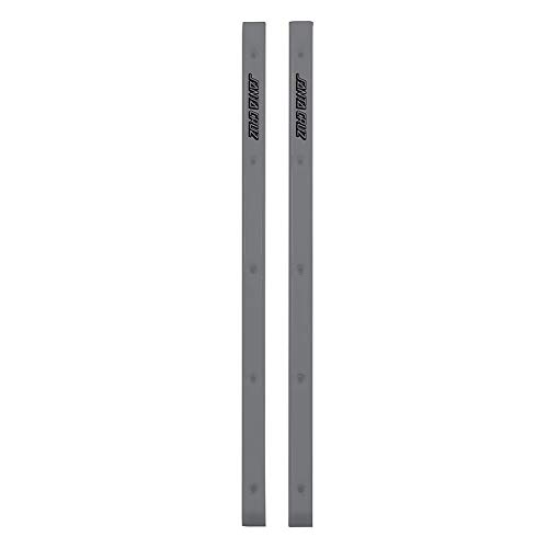 Santa Cruz Skateboard Rails for Old School Boards (Silver) - Thumbnail 3
