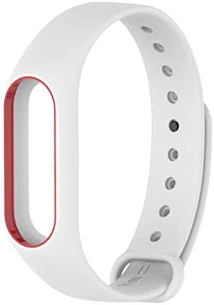 Unitedheart Mibos Silicone Replacement Mi Band 2 Strap for Xiaomi for Miband 2 Version Smart Wristband Bracelet Soft Belt 8 Colors