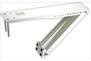 Alpine Hardware Universal Window Air Conditioner & Heat Pump Bracket - One Arm Heavy-Duty Window AC Support - Supports Air Conditioner Up to 160 lbs. - for 12000 BTU AC to 20000 BTU AC Units