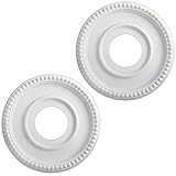 2 Pieces Ceiling Medallion Ceiling Fan Light Covers