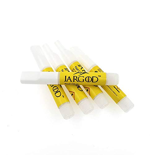 Jargod Nail glue for Artificial Nails & Nail Tips 10 pcs