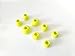 8pcs Powerbeats Replacement Silicone Eartips Earbuds Eargels Compatible with Beats by dr dre Powerbeats 2 Powerbeats 3 Wireless Stereo Earphones (Yellow)
