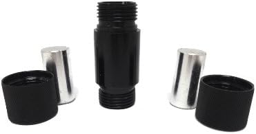 2.5 Inch Pollen Press 5 Piece Set - Black
