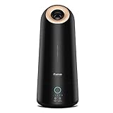 Ultrasonic Humidifier,5L Humidifiers for Bedroom Large Single Room with Essential Oil Diffuser,Cool Mist Humidifiers for Sleep,Humidistat,Quick Humidification,Auto-off